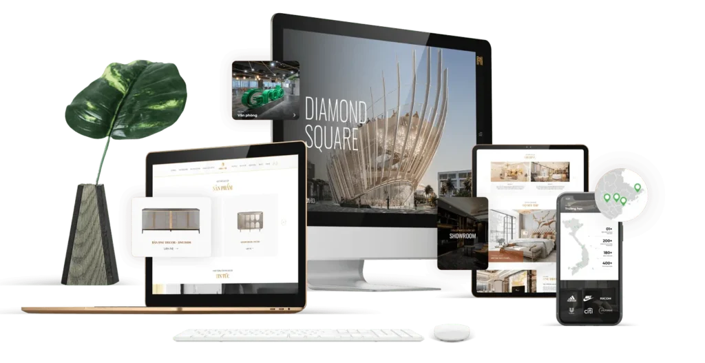 thiết kế website bất động sản, Thiết Kế Website Chuẩn SEO & Digital Marketing Online