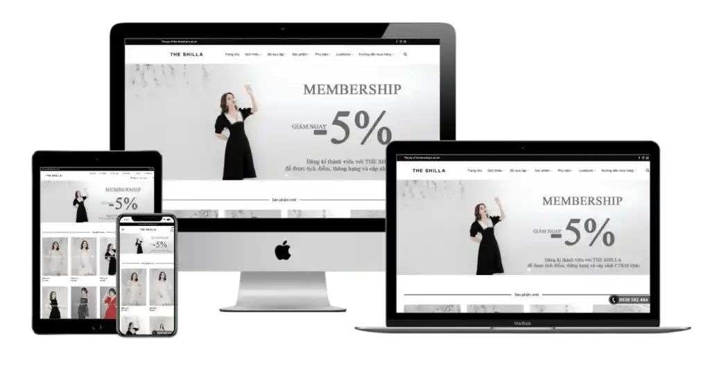 Thiết Kế Website Thời Trang, Thiết Kế Website Chuẩn SEO & Digital Marketing Online