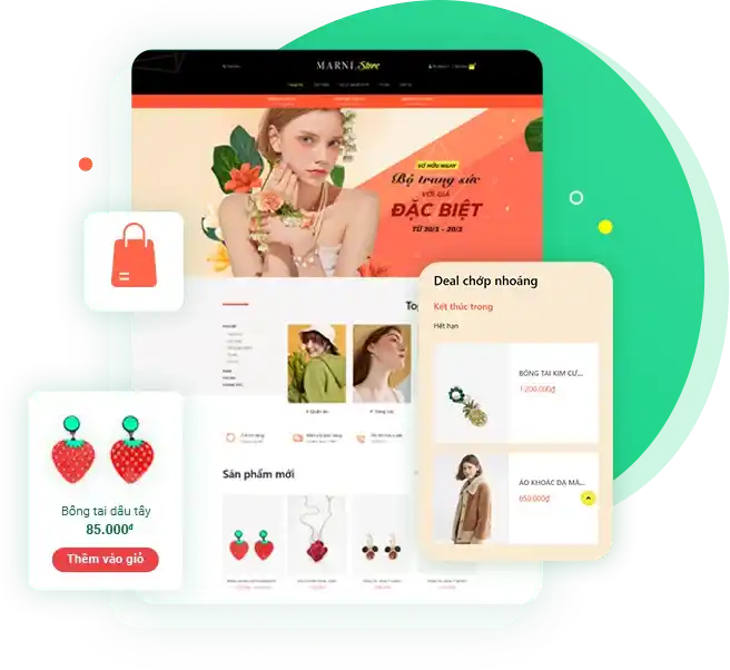 Thiết Kế Website Chuẩn SEO & Digital Marketing Online